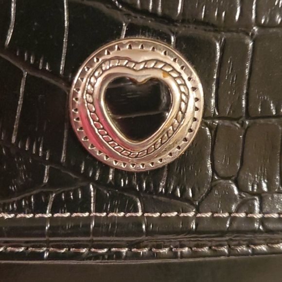 Marlo Woven Black, White & Tan Purse - Picture 4 of 8